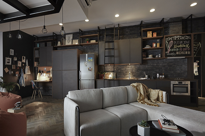 Verve Suites KL South开放式概念阁楼设计丨马来西亚吉隆坡丨Palladio Interiors Sdn Bhd-8