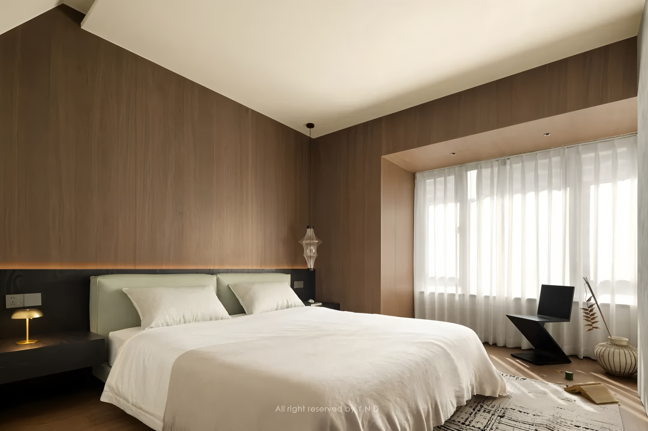 黑咖系 广东·汕头160m²住宅设计丨中国汕头丨伊诺设计Y.N Design-48