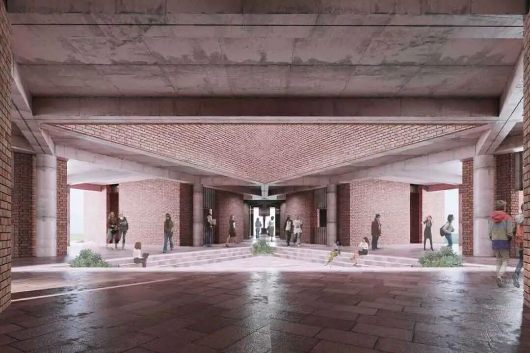 昌迪加尔大学学生中心(昌迪加尔大学D 6大楼)丨印度昌迪加尔-54