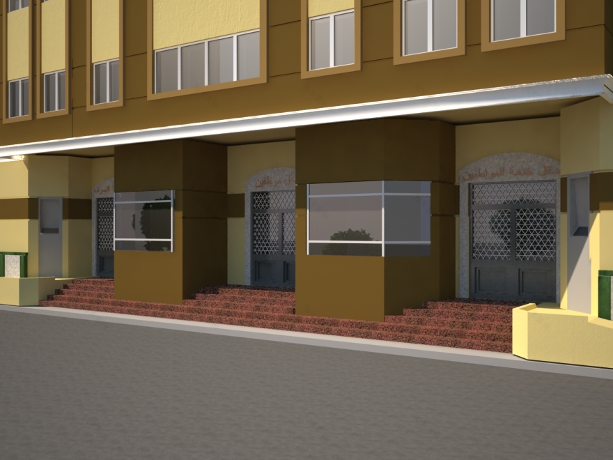 埃及 Azizia 社会保险公司办公楼-16