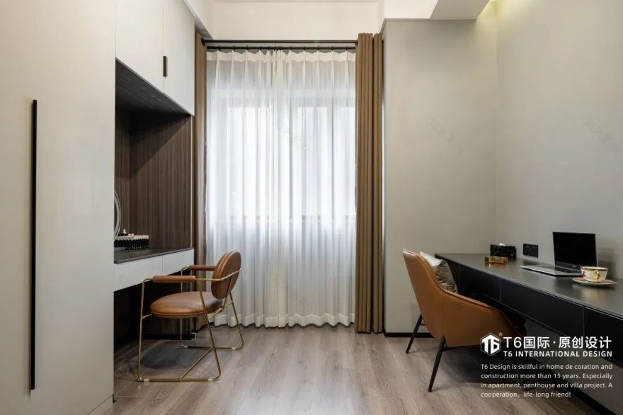 145㎡老房逆袭,现代轻奢四室两厅两卫丨中国上海丨T6 国际设计-55