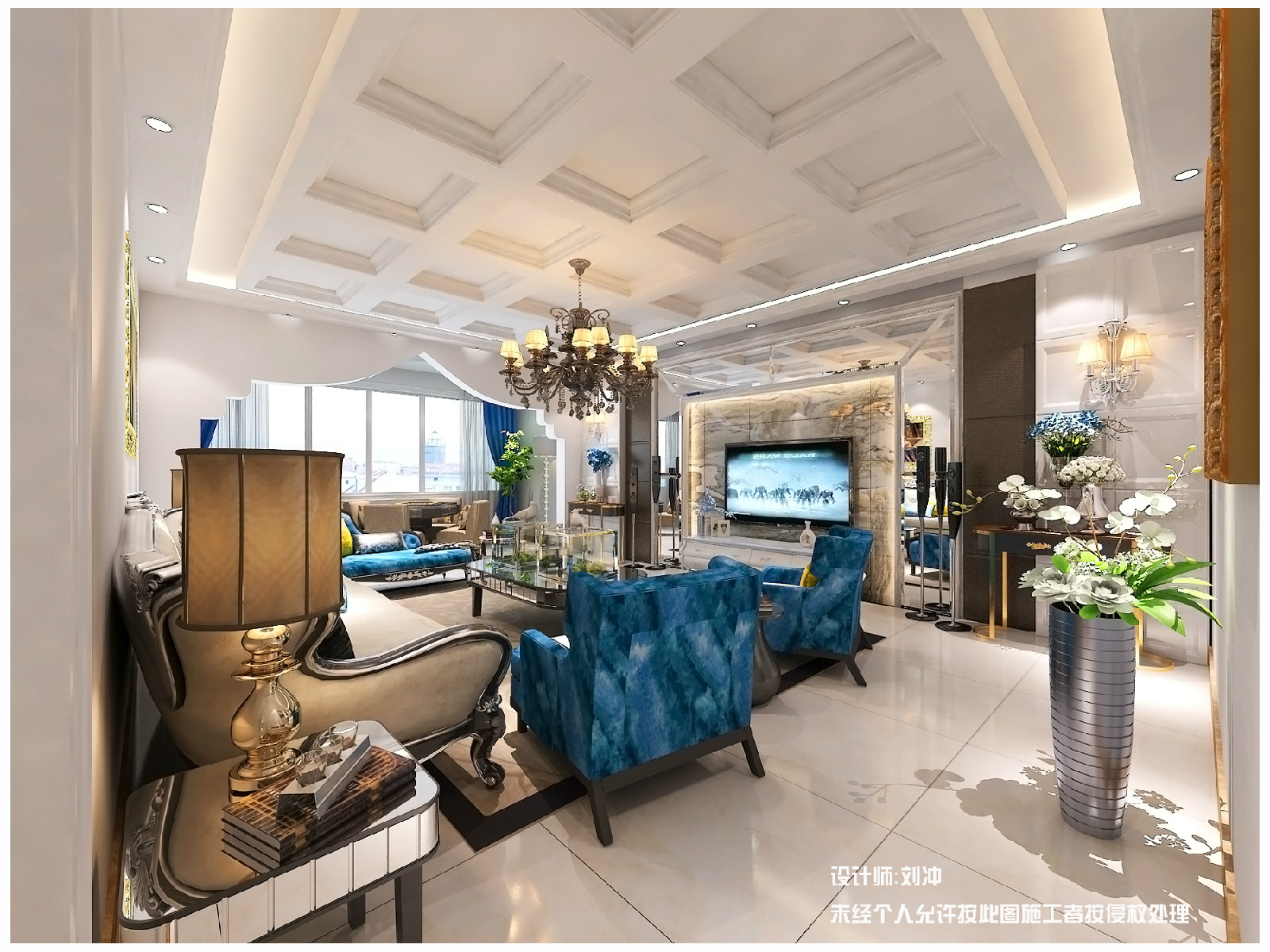 简欧风格中的优雅高贵——妖艳空间-0