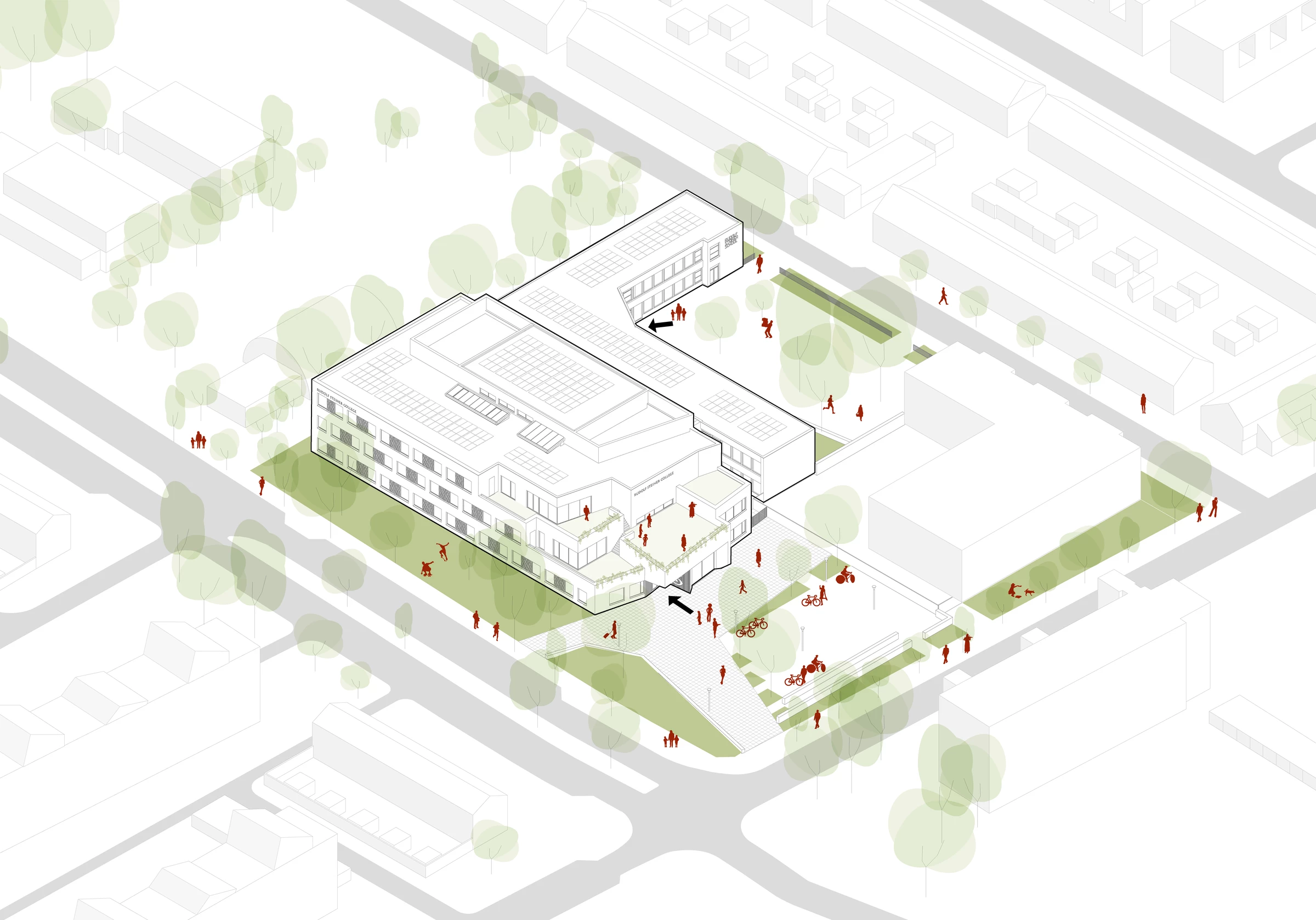 鲁道夫·施泰纳学院和学校丨NetherlandsHaarlem丨Atelier PRO architekten-24