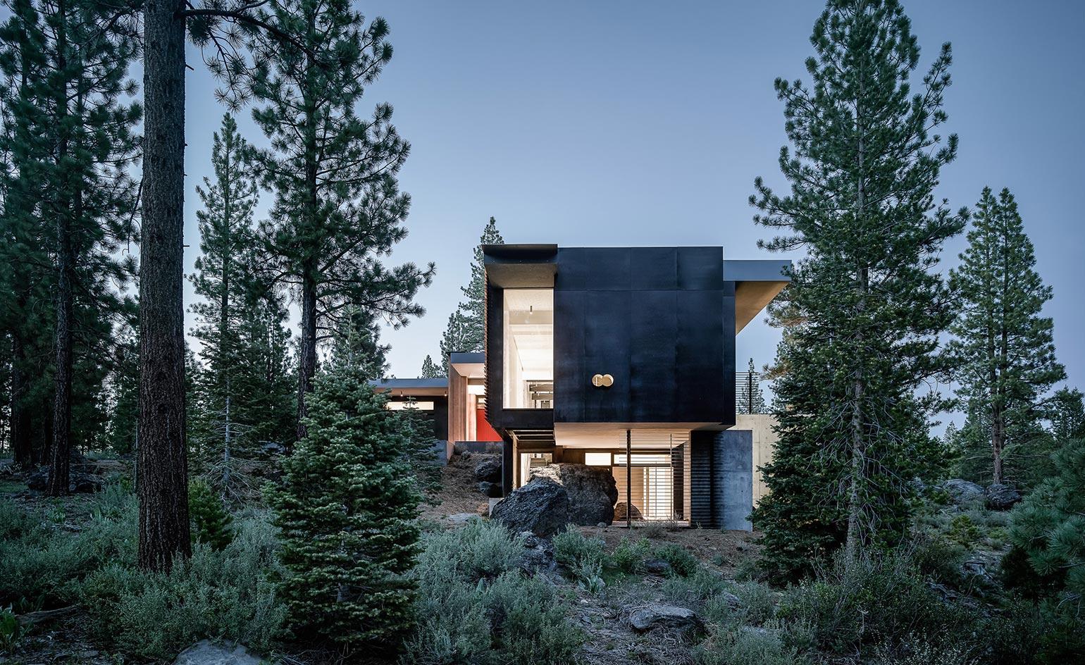 creek house by faulkner architects truckee california-13