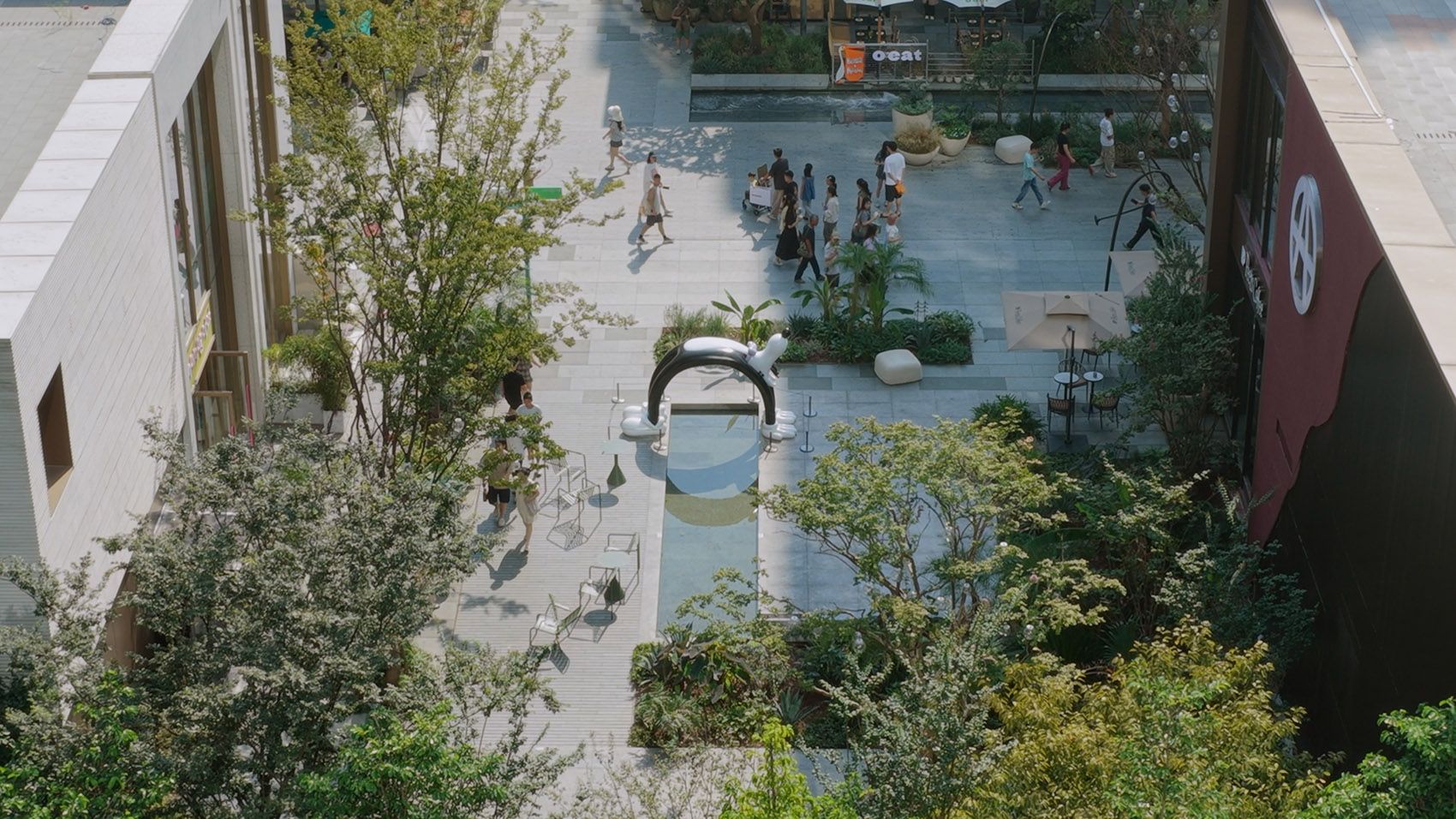 杭州亚奥万象天地景观提升丨中国杭州丨风物营造Landtek Group-34