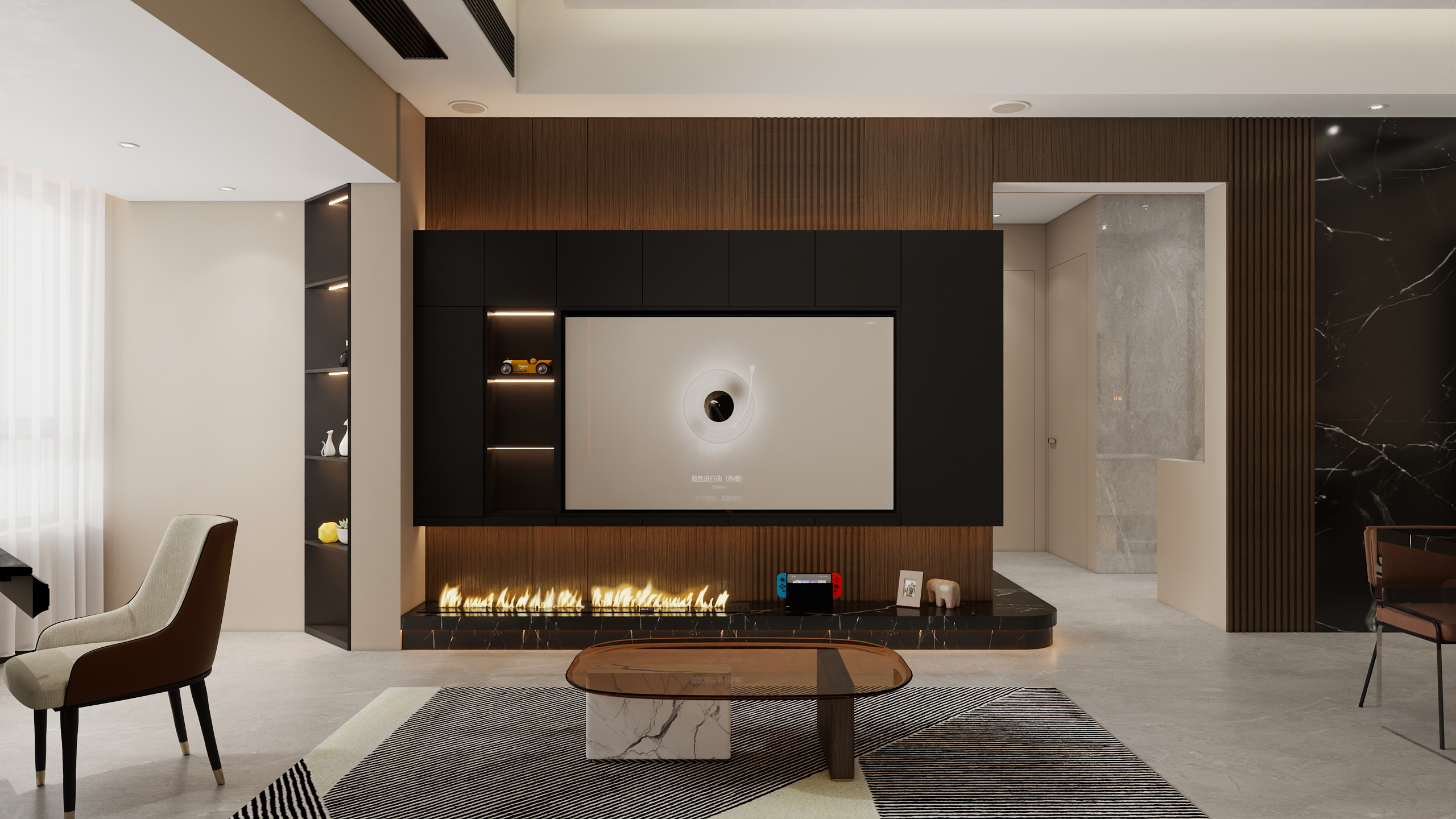 四川岳池御龙湾（214平方意式极简六居室）-1