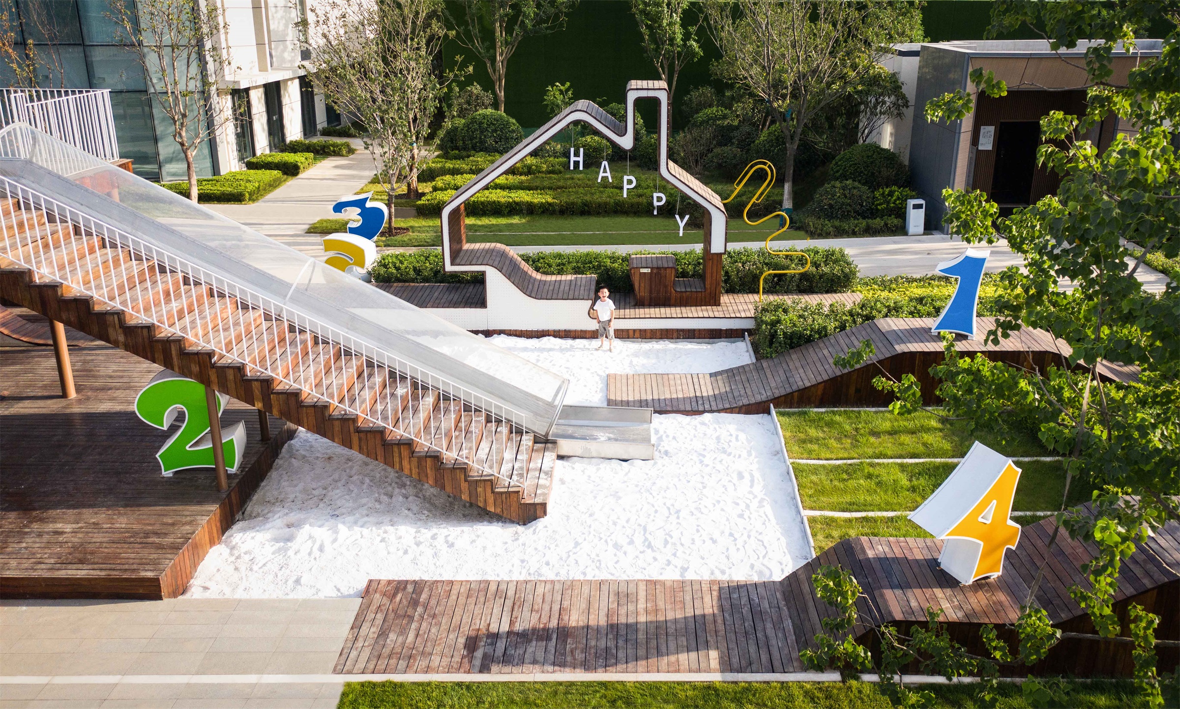 济南·中粮祥云售楼处景观设计-76