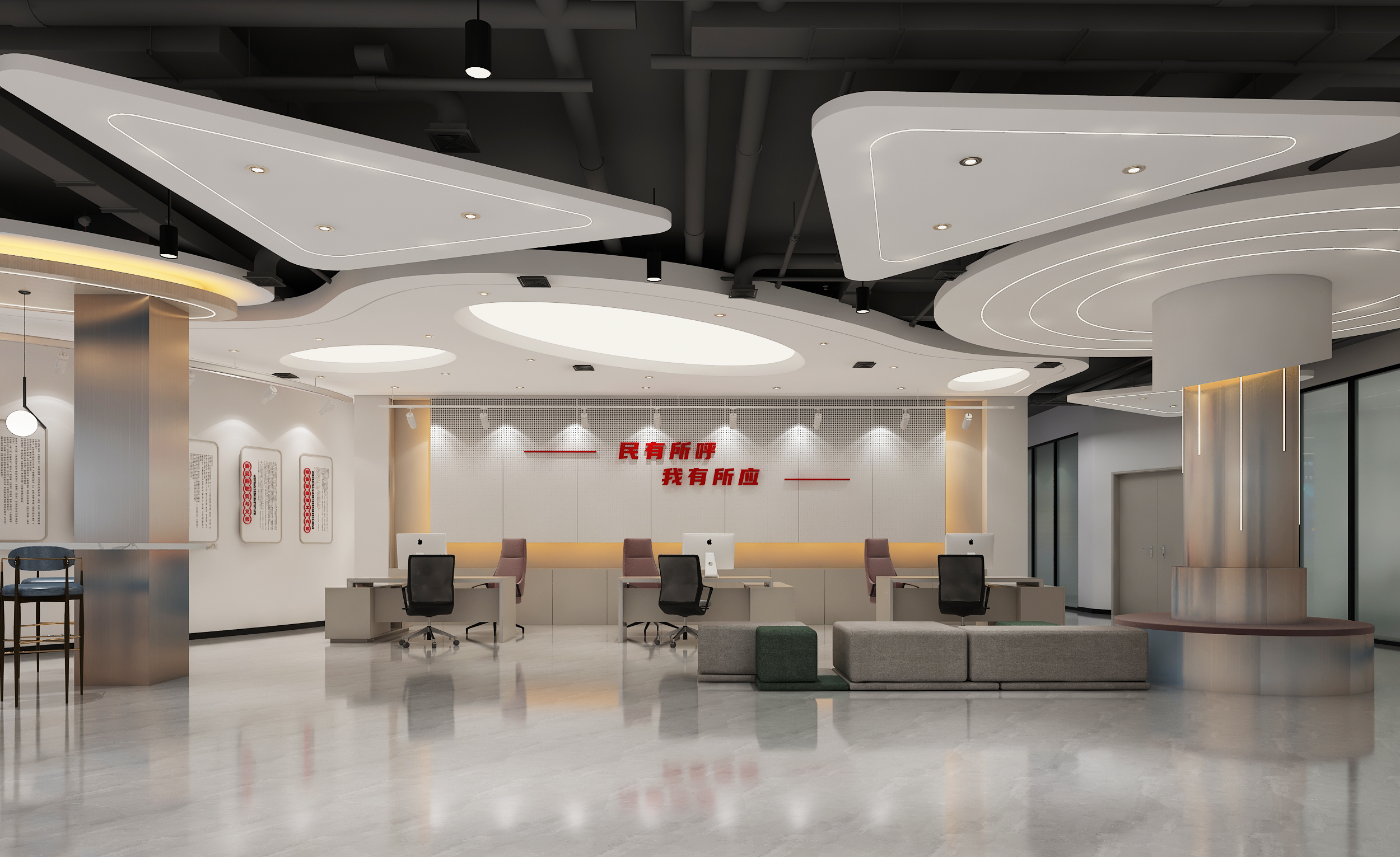 1600m² 大型综合办公场所-4