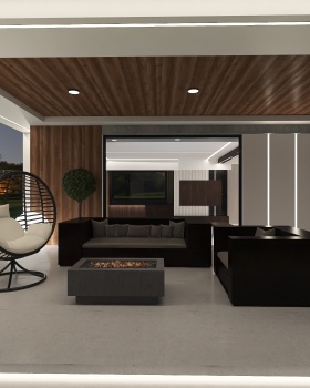 Hiacynt elewacja及露台照明设计