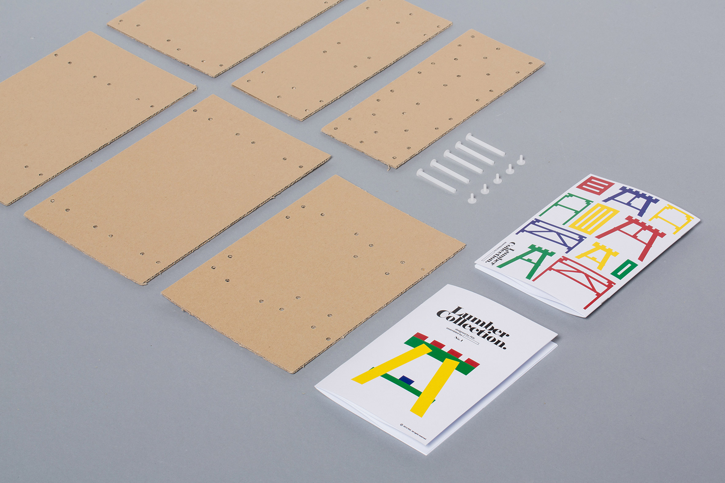 Flat-pack Lumber table is made entirely from cardboard-8