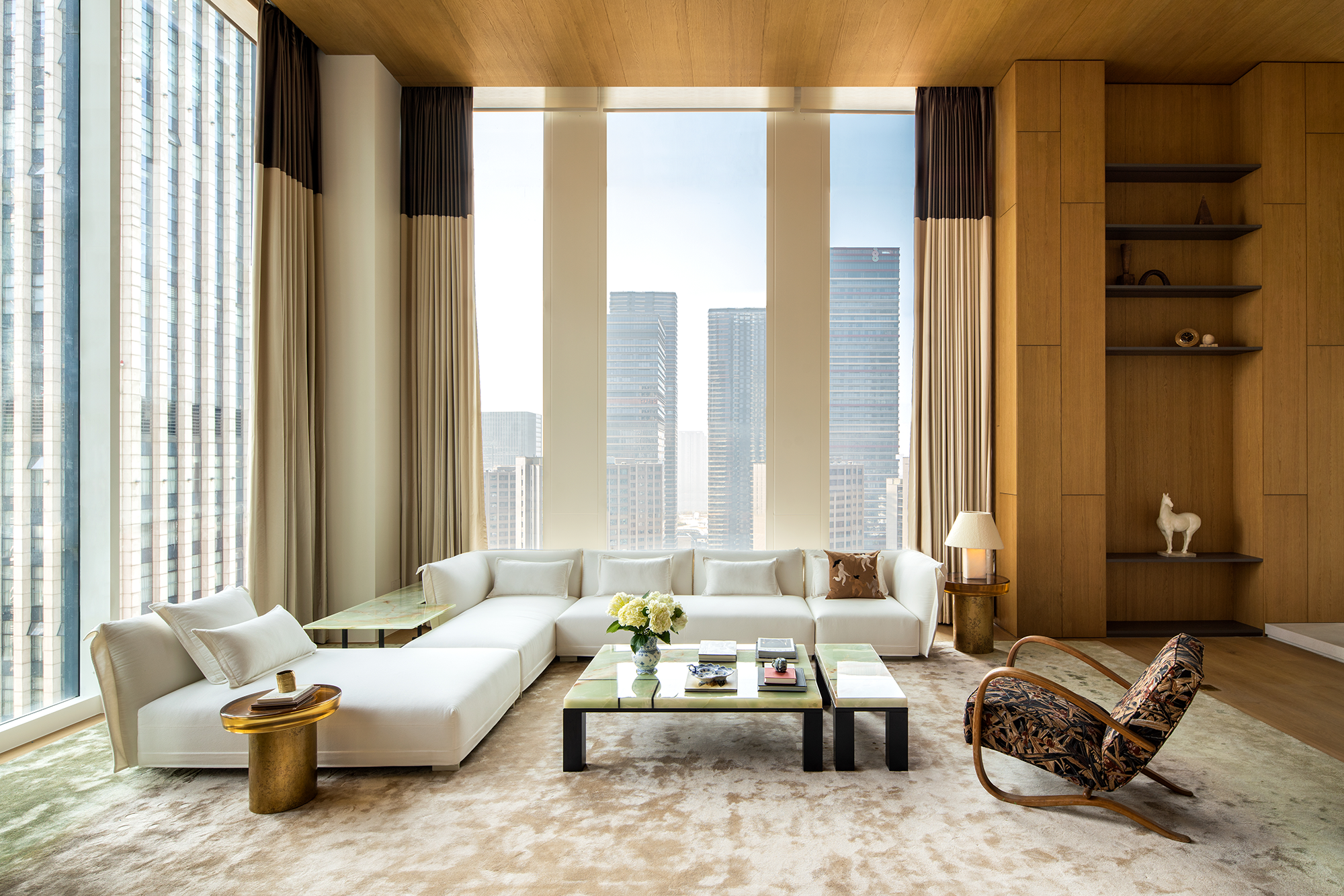 杭州550m²与城市相居丨中国杭州丨杭州左晚空间设计有限公司-9