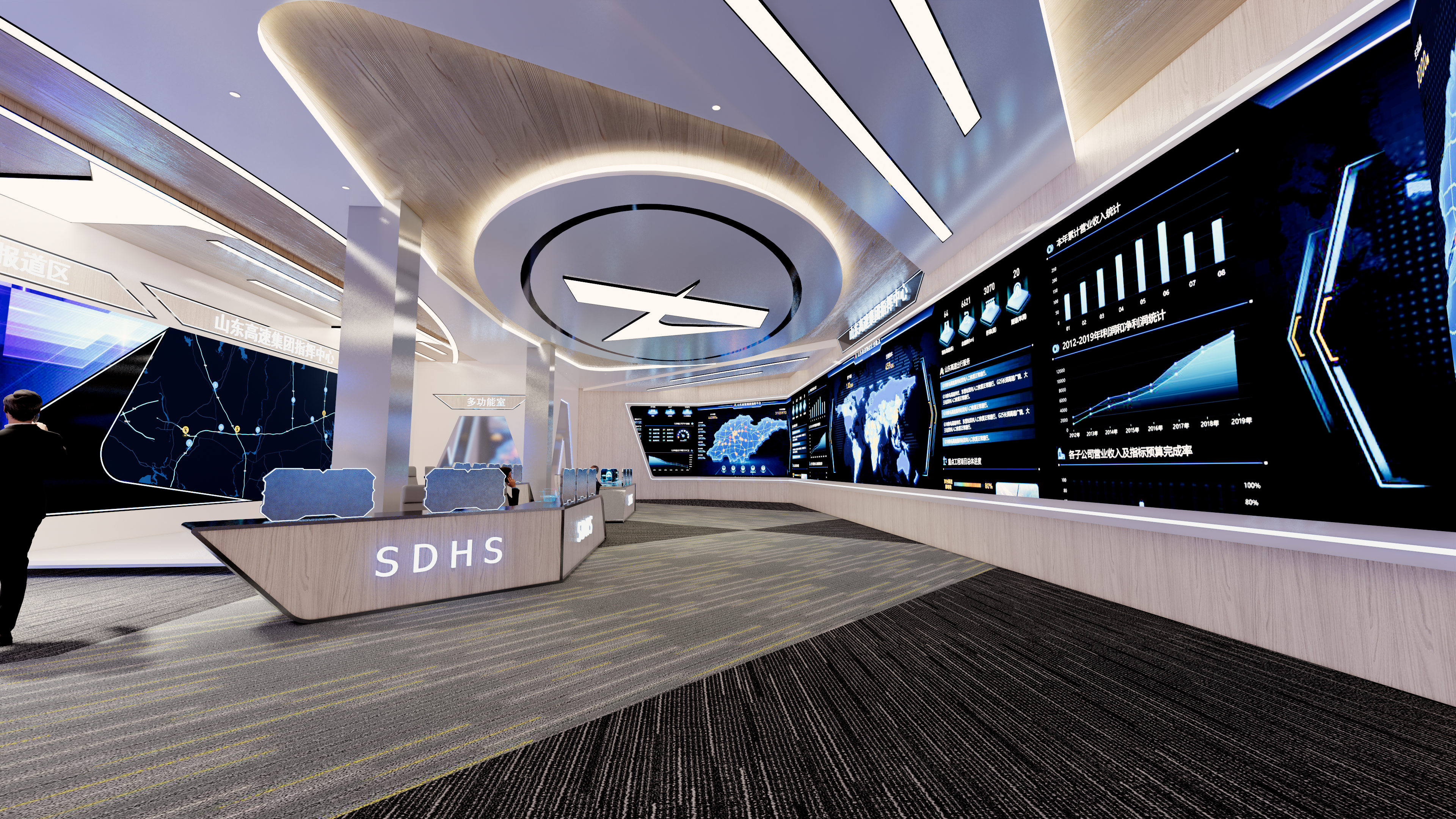 展厅设计/大数据指挥大厅-8
