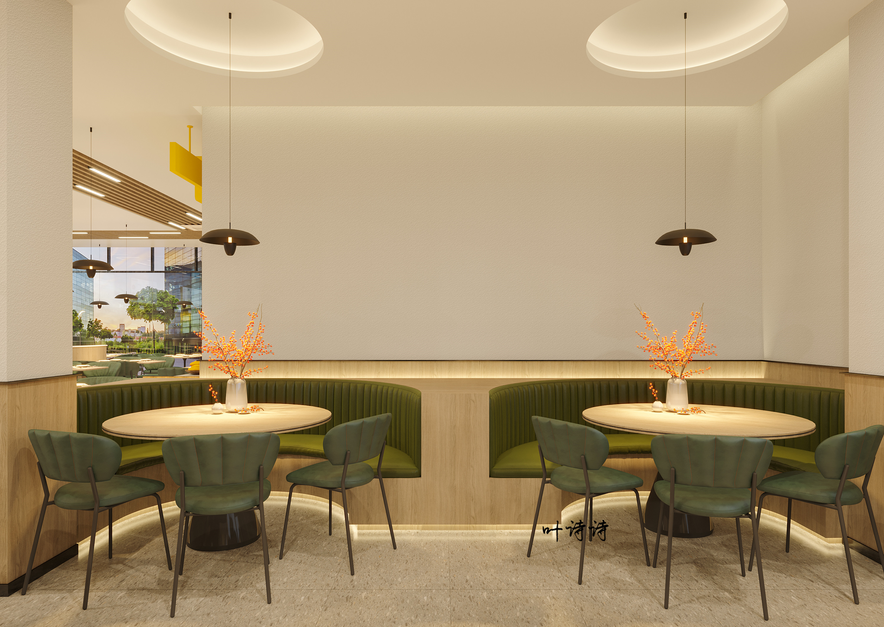 西餐厅设计|轻奢氛围感系列-5