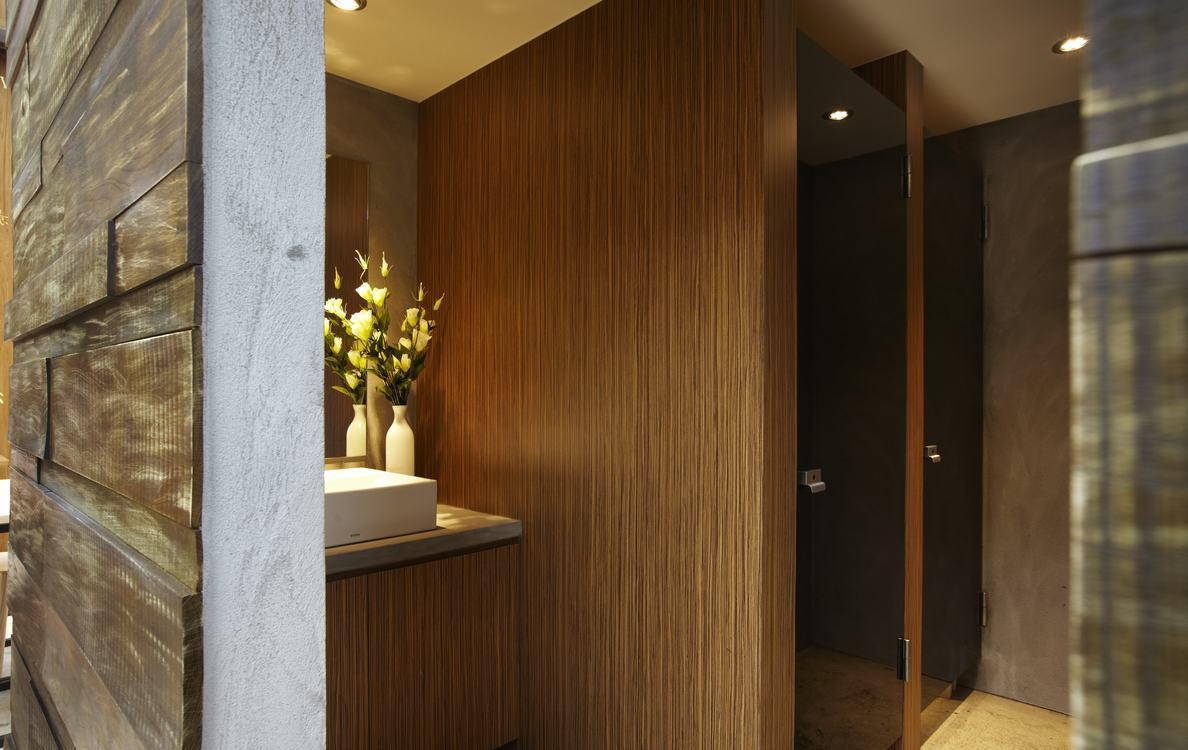 绿建筑概念咖啡厅，简约工业风融入环境共生-22