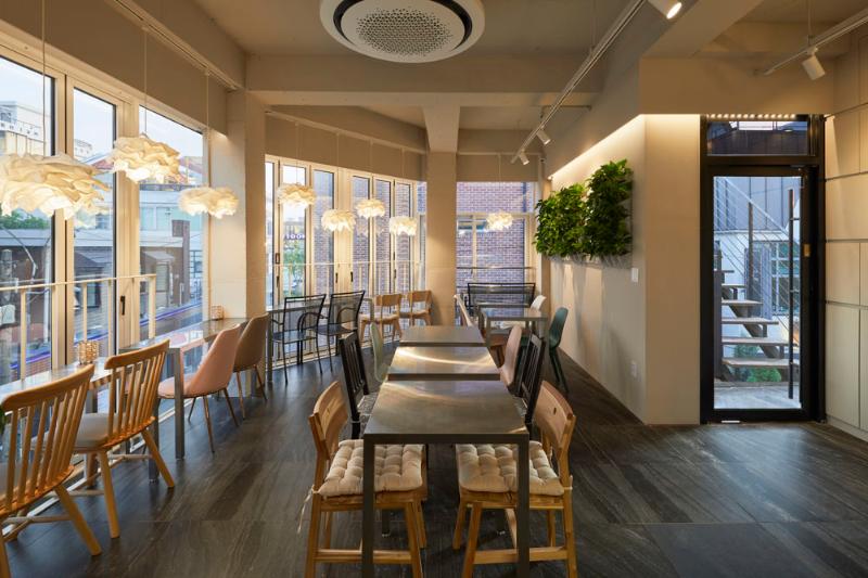 17 平韩式甜品店，明亮温馨的光影空间-5