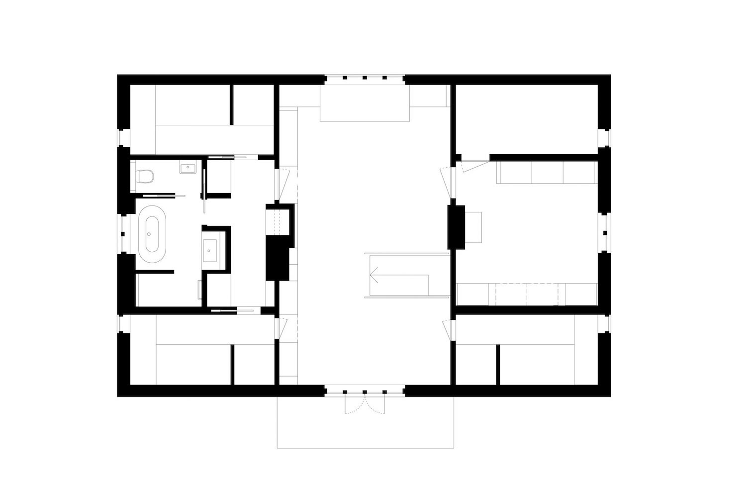 Villa located right by the sea in Härnösand with a interior that reflects calmness and no use of the colour white   CAANdesign  Architecture and home design blog-18