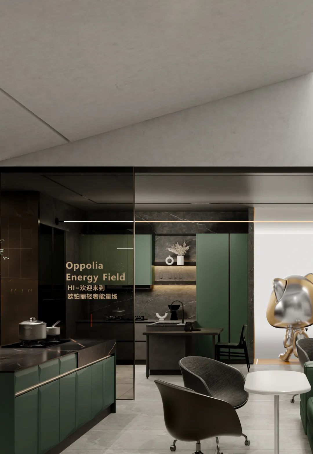 欧派集团·欧铂丽南区总部展厅丨中国广州丨壹席设计-33
