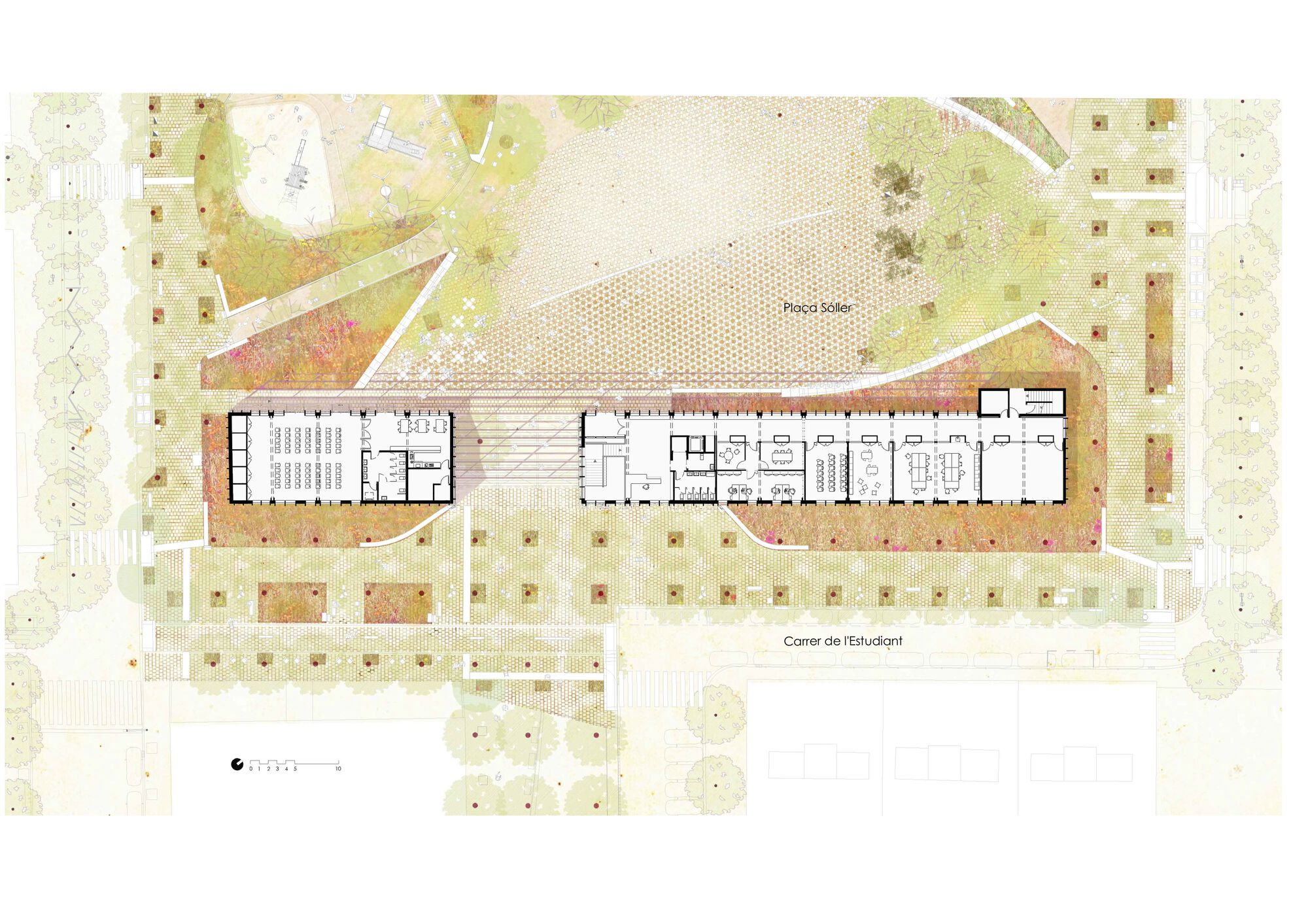 索勒公园丨西班牙巴塞罗那丨BARRIO PERAIRE Arquitectes-68