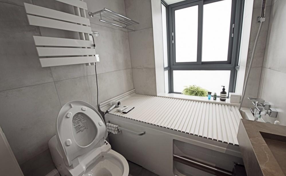 ANAC 空间高级灰现代简约三室,储物空间与光线设计巧妙结合-20