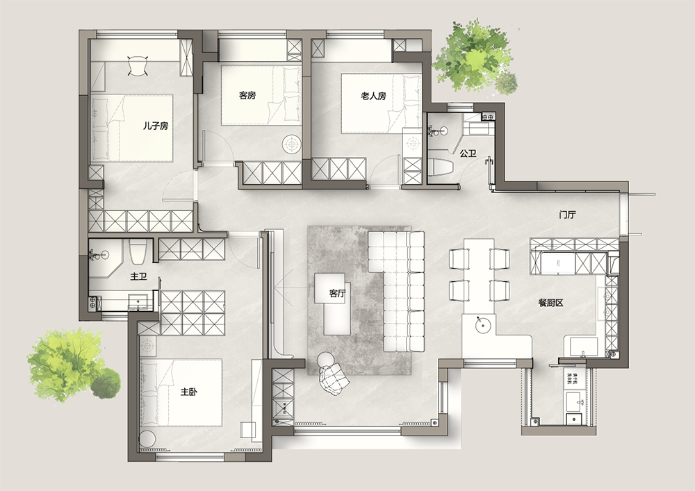 木间光影 · 暖迹漫生丨中国成都丨尚舍生活设计-39