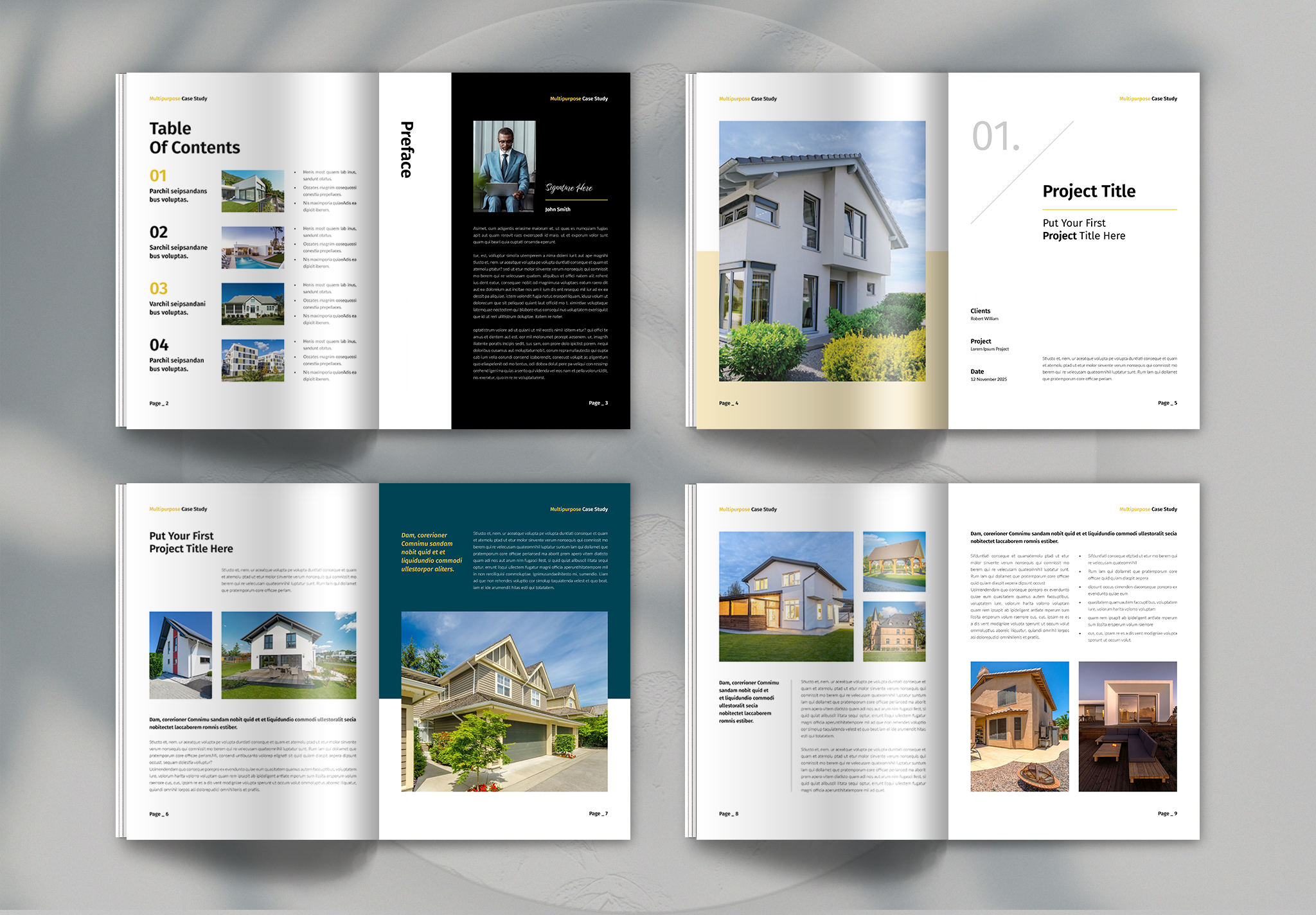 案例研究手册组合模板-4