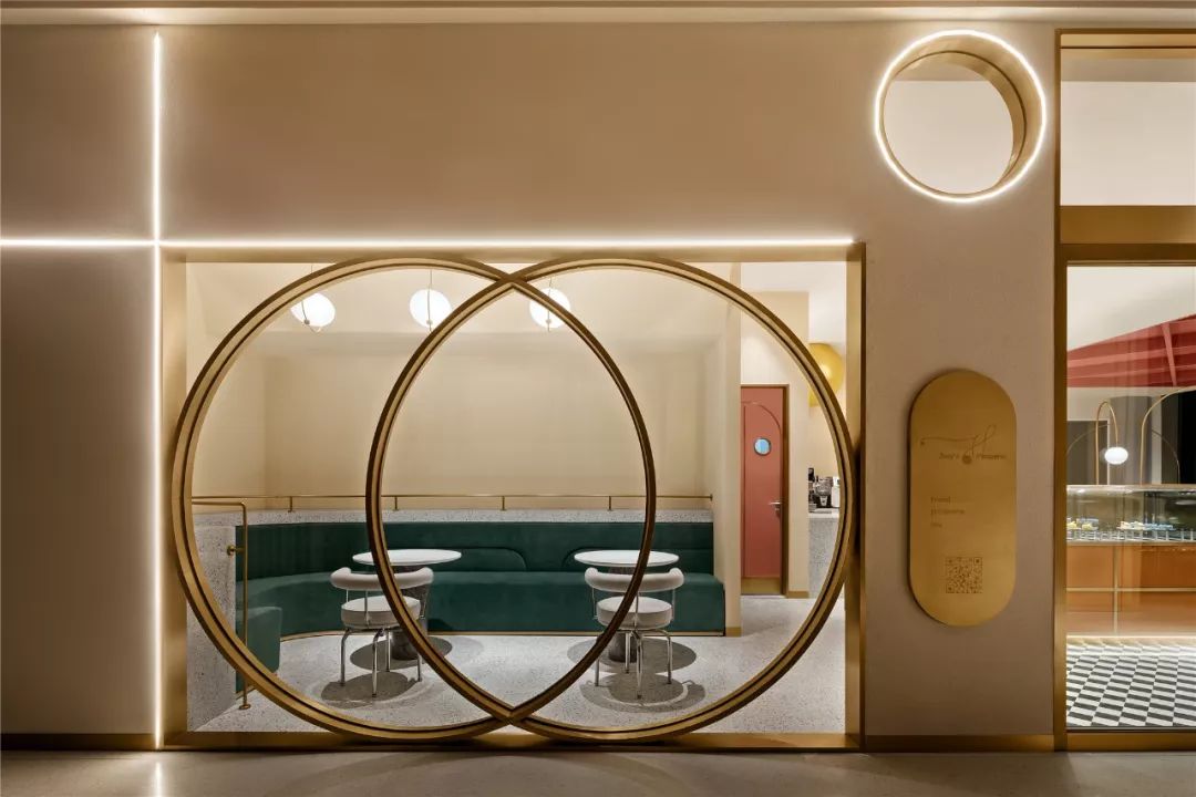 梦幻法式甜品屋 | 色彩与圆形的完美交响-40