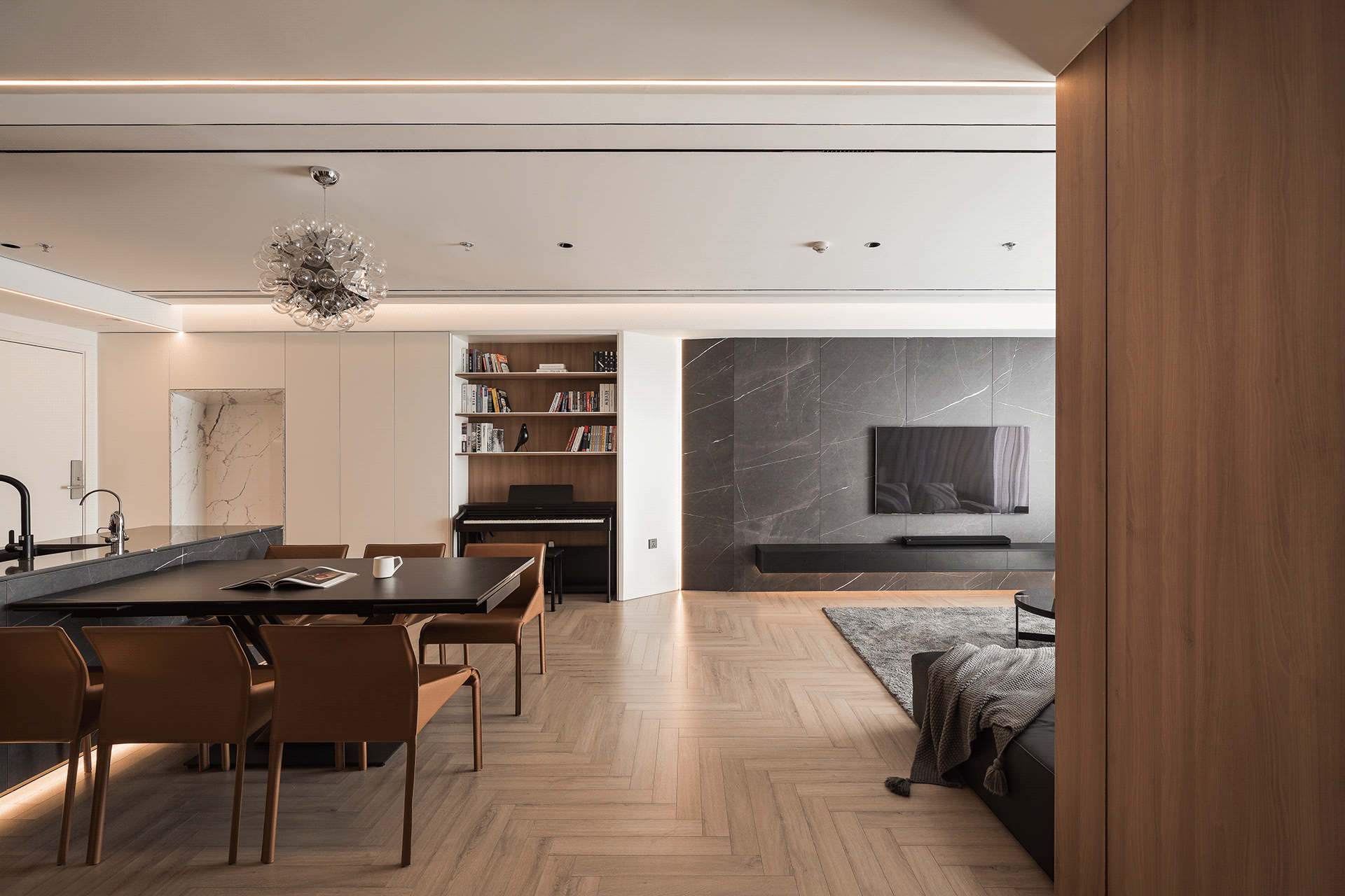 VINHOMES SKYLAKE APARTMENT 室内照片丨越南河内丨Abluebird Photography-18