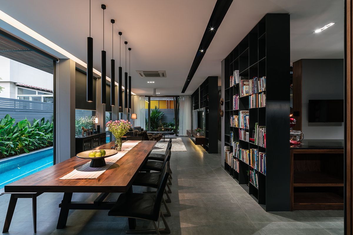 绿意盎然的城市绿洲 · Canopy Villa 度假屋设计-7