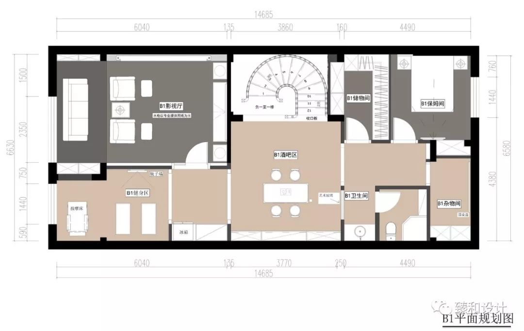 舟山邦泰城美式风排屋设计 优雅古典空间-12