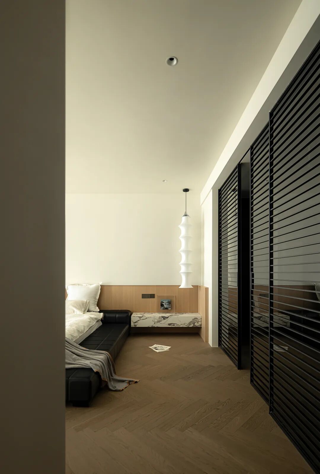 【新作】270㎡江景大平层，白墙如纸江景为画，爱是留白处的落款-64