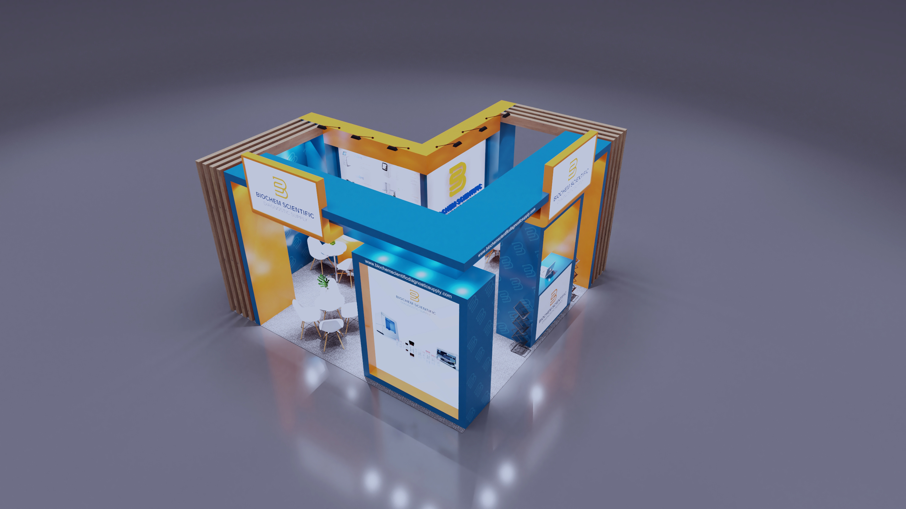 BIOCHEM SCIENTIFIC - Exhibition Booth with Awards-7