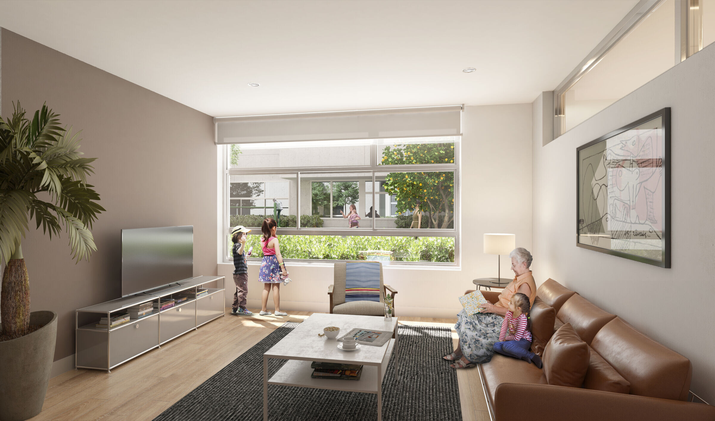 美国加州圣塔莫尼卡 120 户混合用途经济适用房项目丨Michael W. Folonis Architects-12