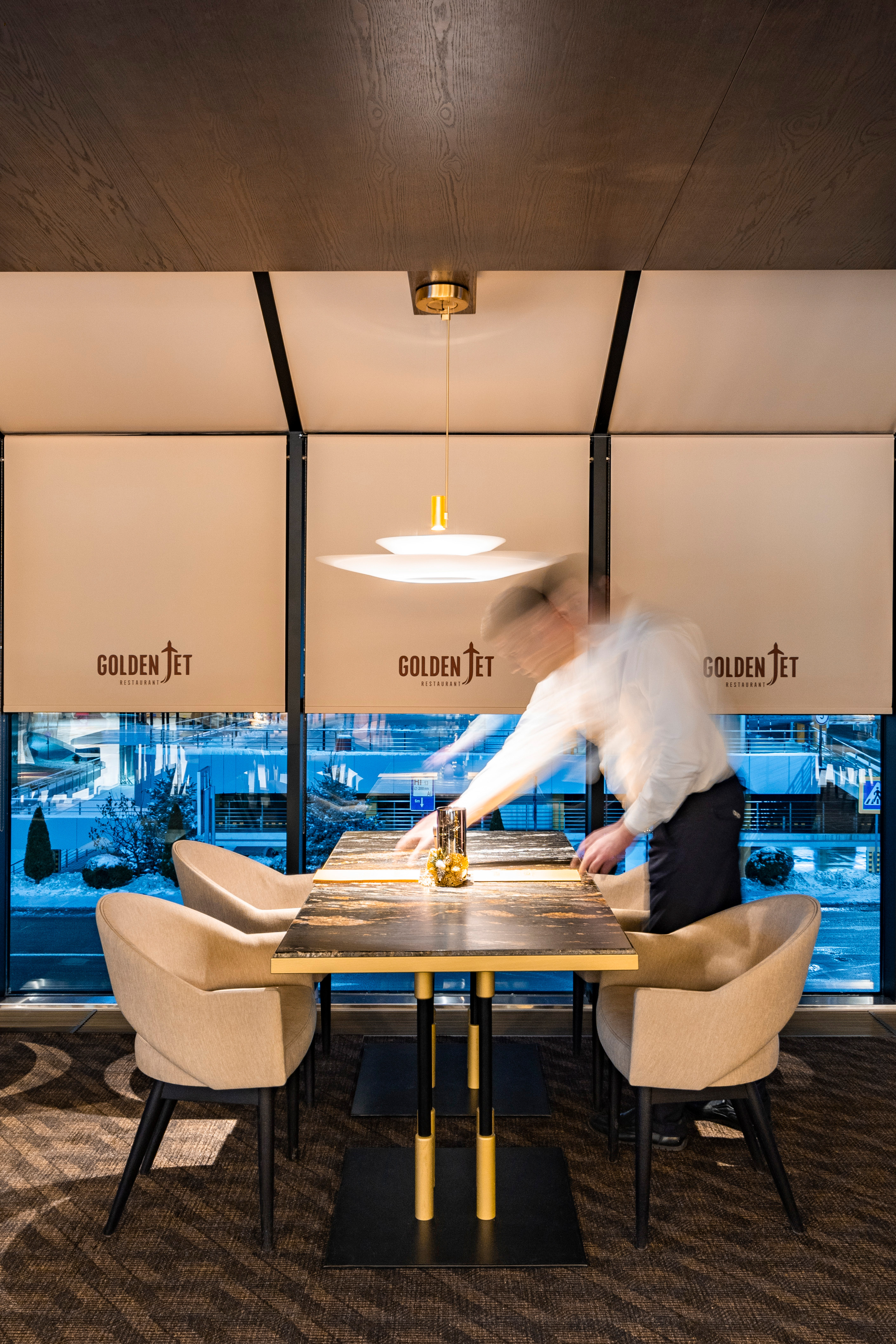 金 jet 餐厅-- 私密优雅的用餐空间-11