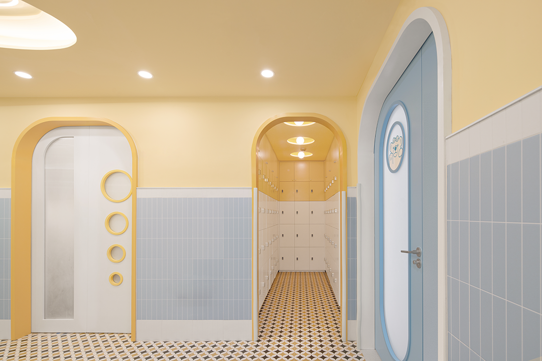 小北亲子游泳俱乐部丨中国上海丨杭州二向箔空间设计-77