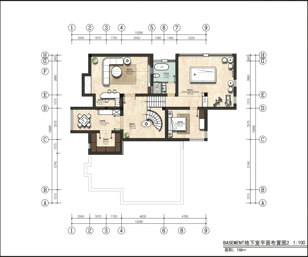 棕榈滩580㎡美式乡村别墅设计丨中国上海丨关晓宝-63