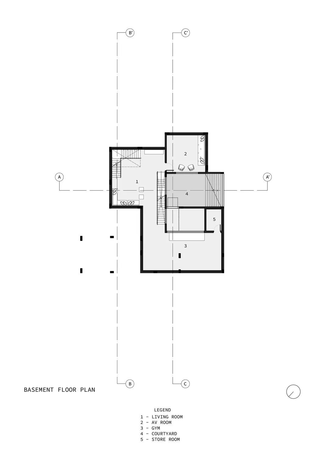 窄砖房丨印度特里凡得琅丨Srijit Srinivas  ARCHITECTS-57