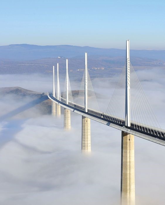 ミヨー高速道路高架橋（Millau Viaduct）丨法国丨英国建筑师诺曼·福斯特卿-21
