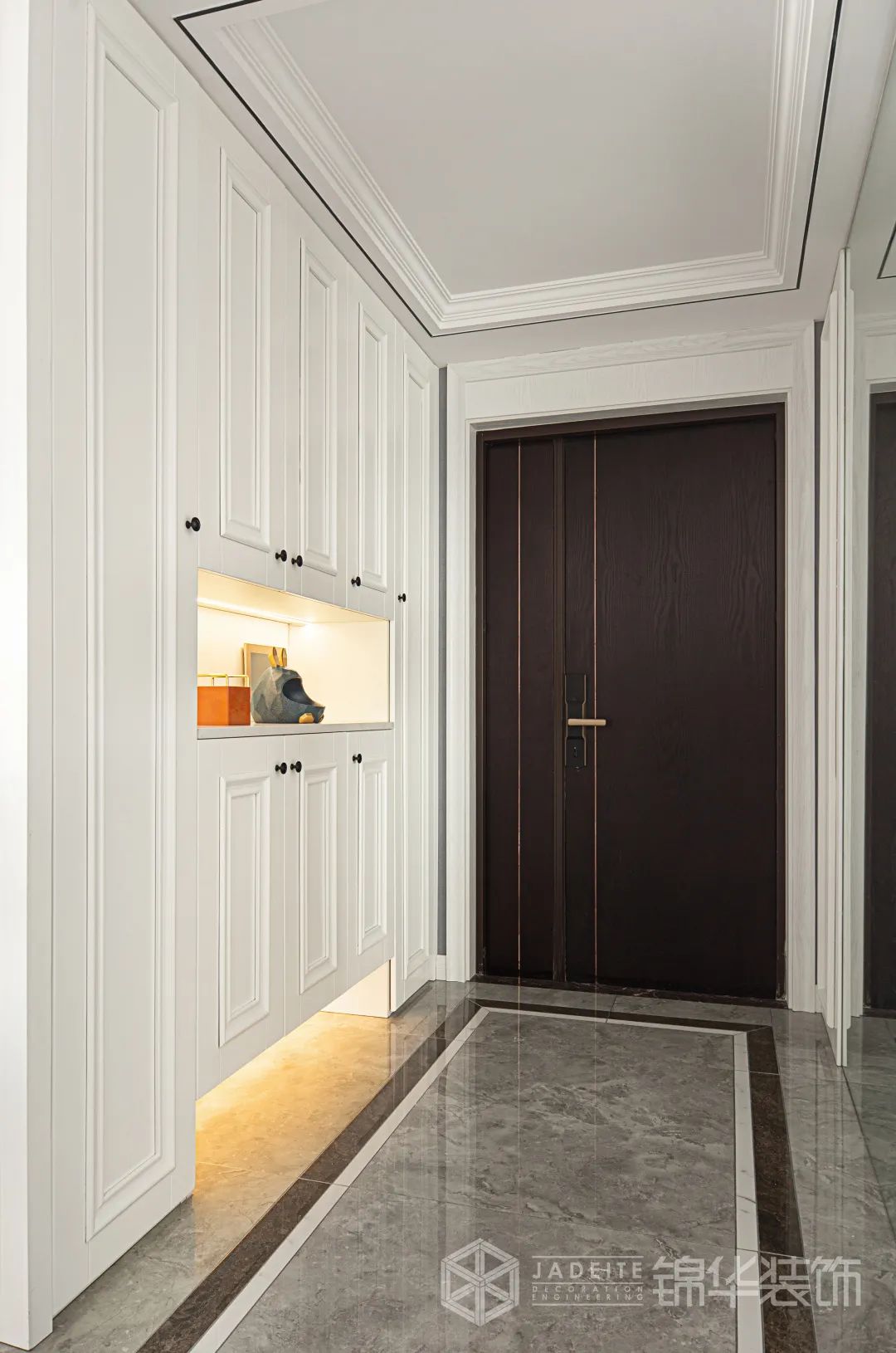 揽江府美式轻奢三室两厅丨锦华装饰-15