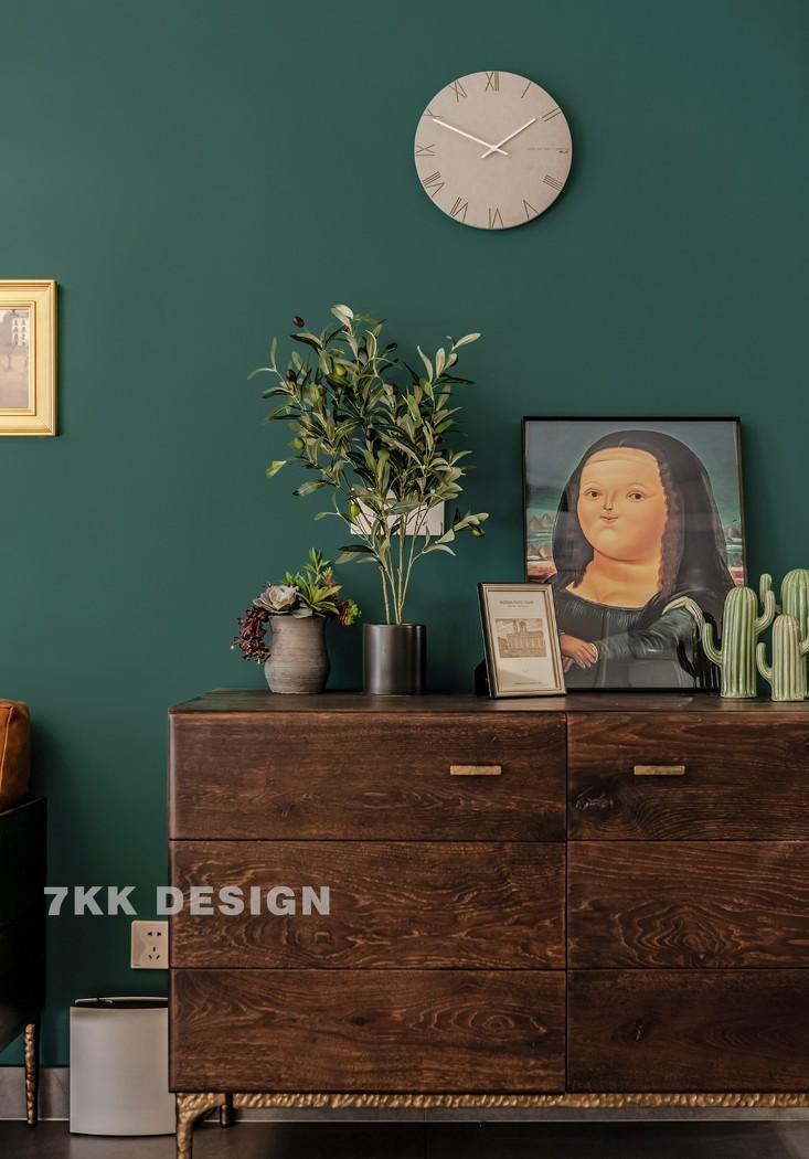 复古清新绿意北欧亲子宅,收纳与美学兼具-2