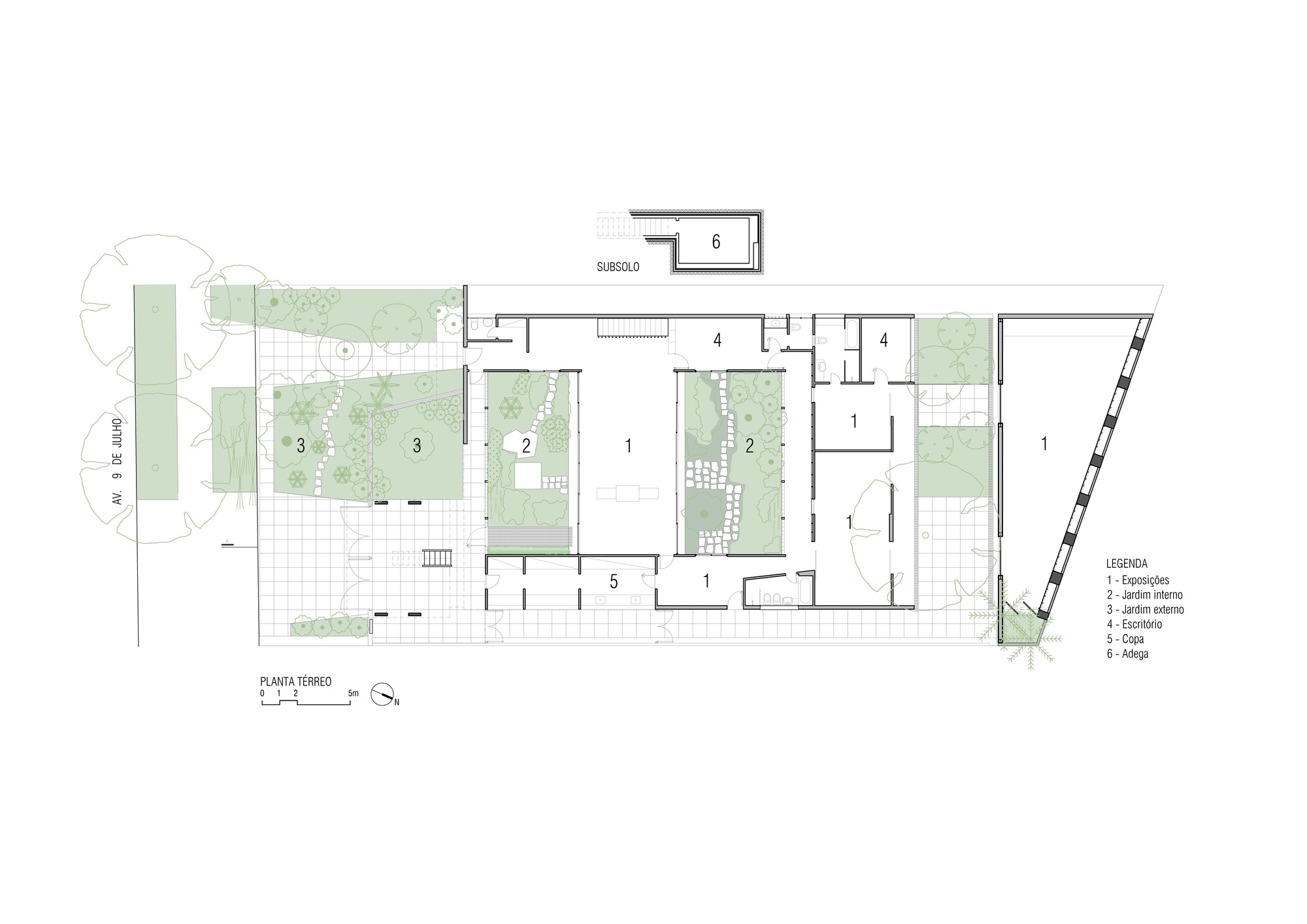 布里托画廊 · 里诺·莱维建筑设计与景观的交融-2