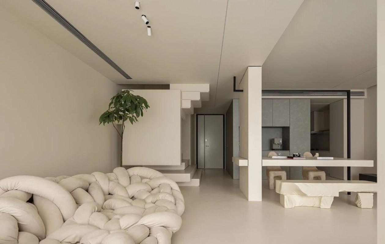 映象设计 · 上海240㎡极简叠墅丨中国上海丨上海映象设计-4