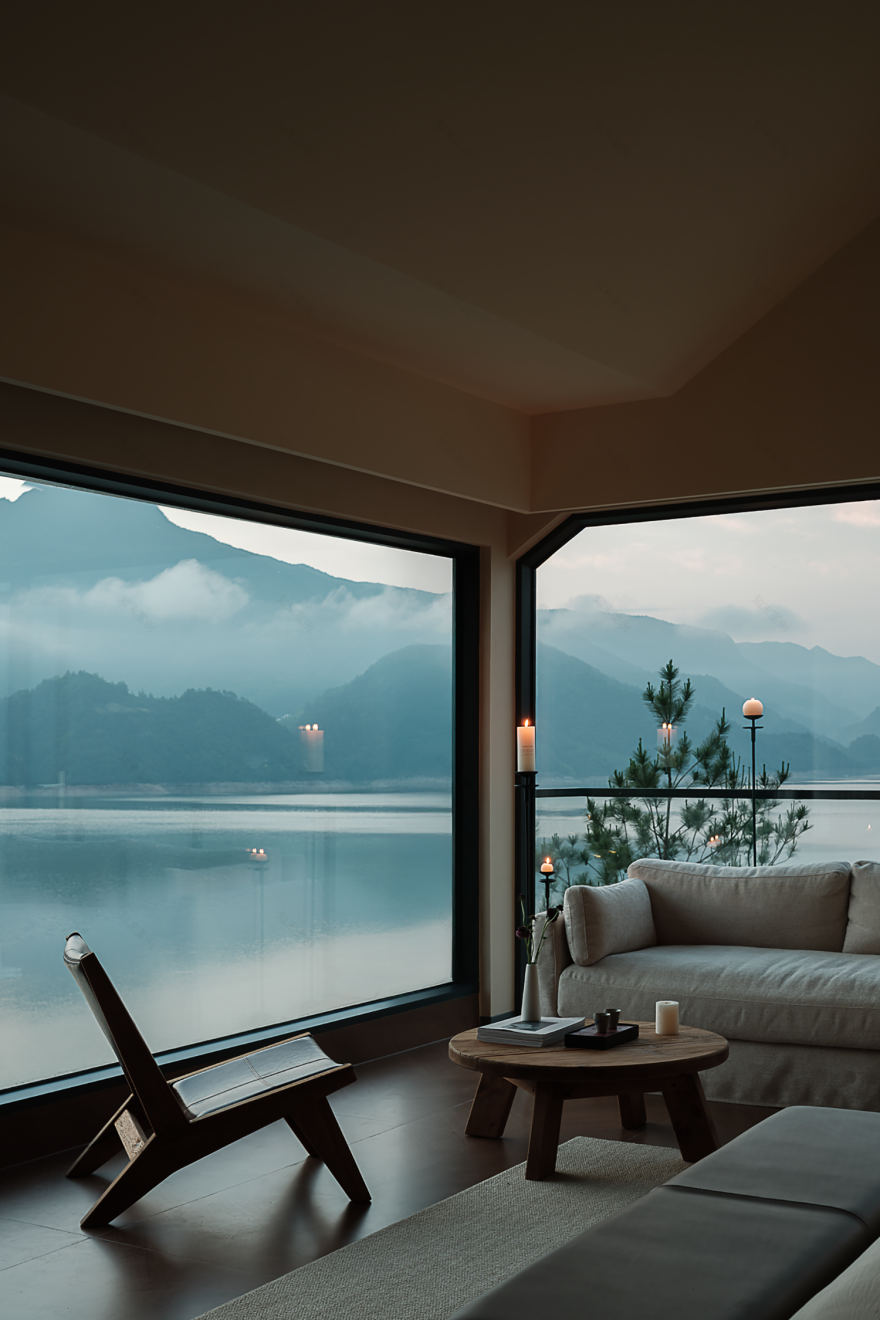 【山水的回响】一场自然栖居的诗意复兴丨中国浙江丨里厘空间设计-67