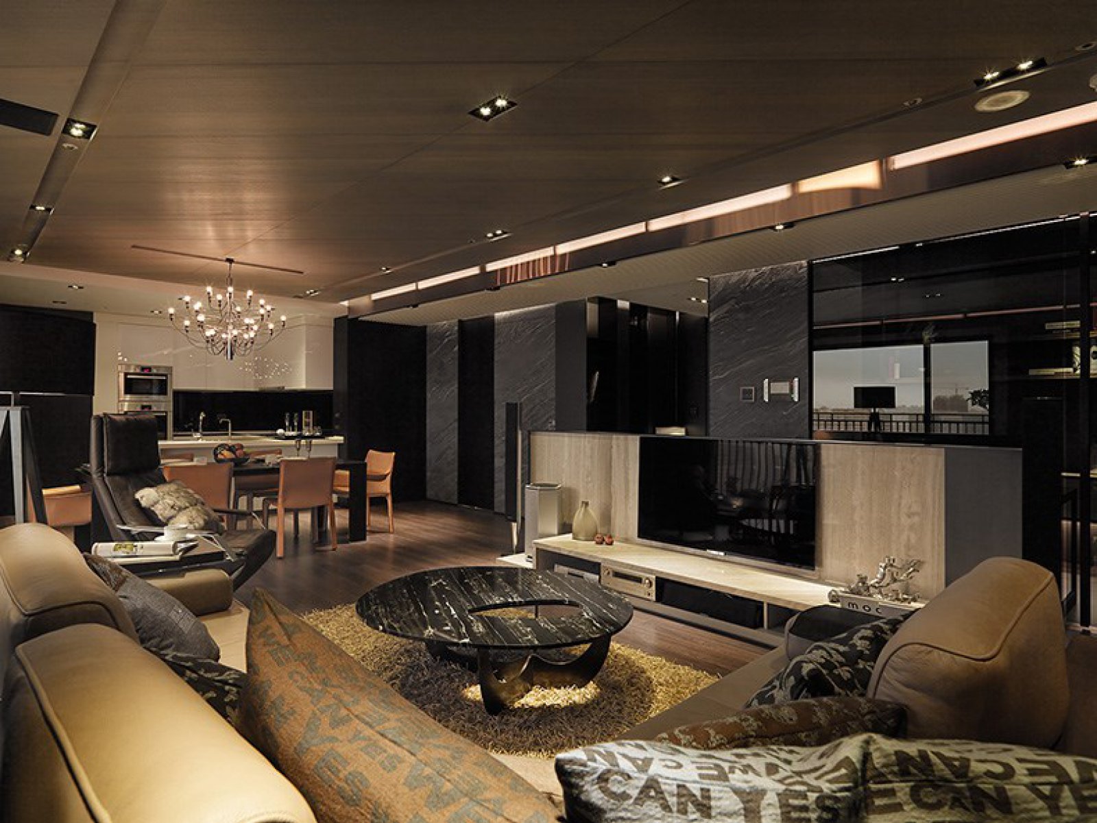 150㎡旅行驿居住空间设计  伊太空间设计事务所-2