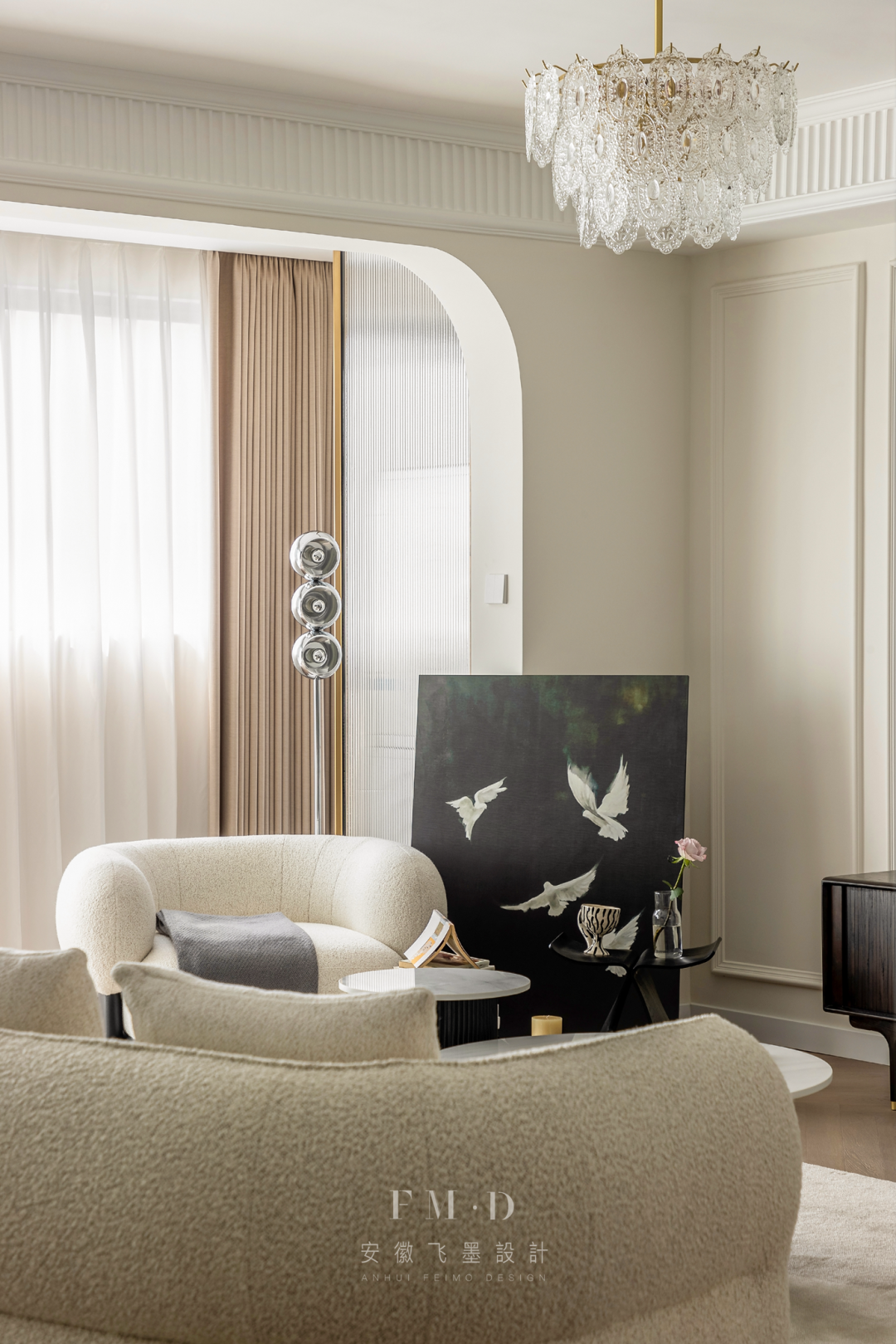 温柔法式风家居丨中国合肥丨安徽飞墨设计组-35
