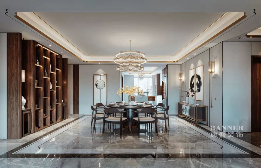 现代中式家居,细节塑造空间无限可能-31