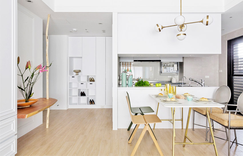 125㎡现代法式住宅  文仪设计-12