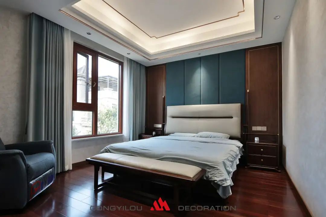 南昌绿地卢塞恩新中式别墅丨中国南昌丨丛一楼装饰-27