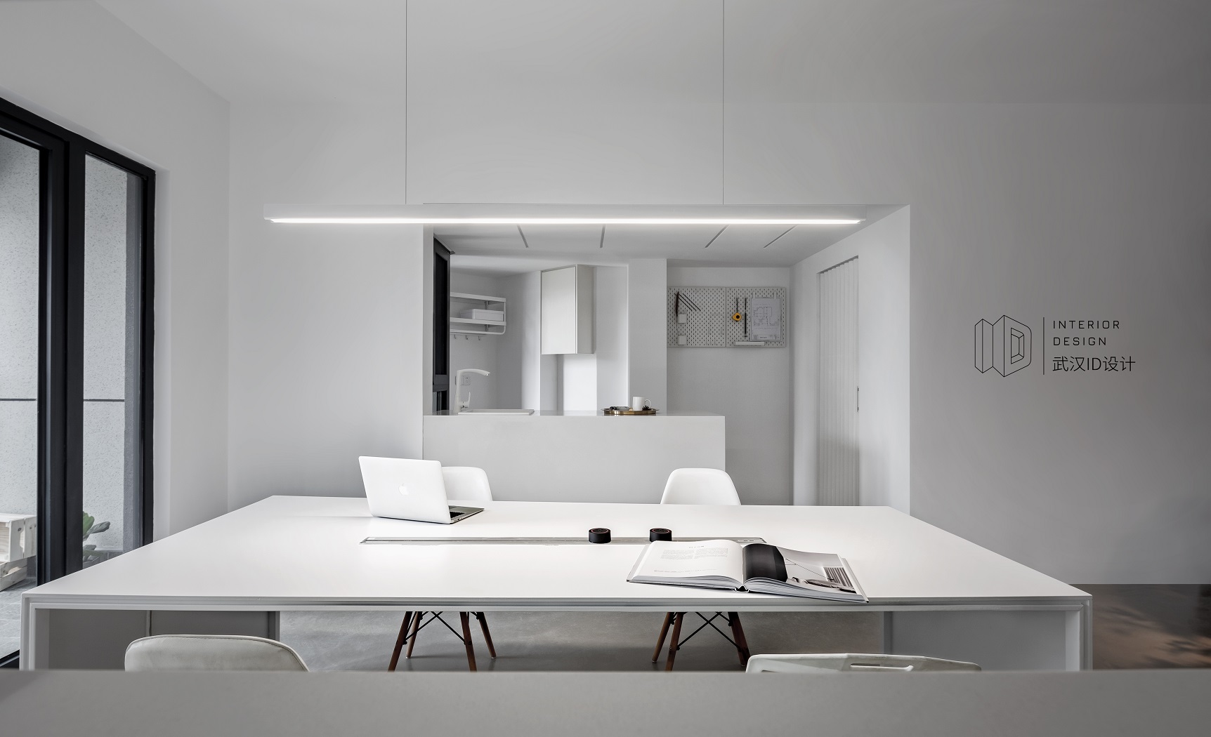 白纸金沙泊岸,极简风格的商业空间设计-14