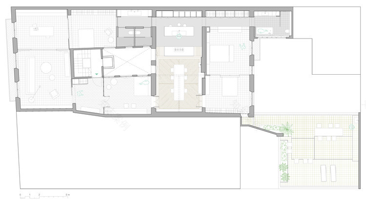 拉瓦尔公寓改造丨西班牙巴塞罗那丨nook architects-9