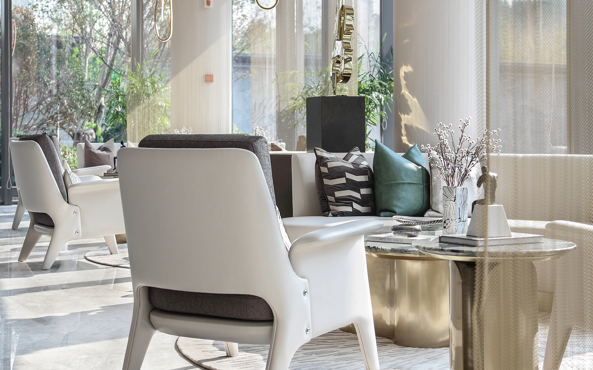 武汉绿都销售展示中心·水音乐会的室内设计盛宴-17